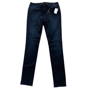 Mavi Alexa mid rise supper skinny jeans black size 27